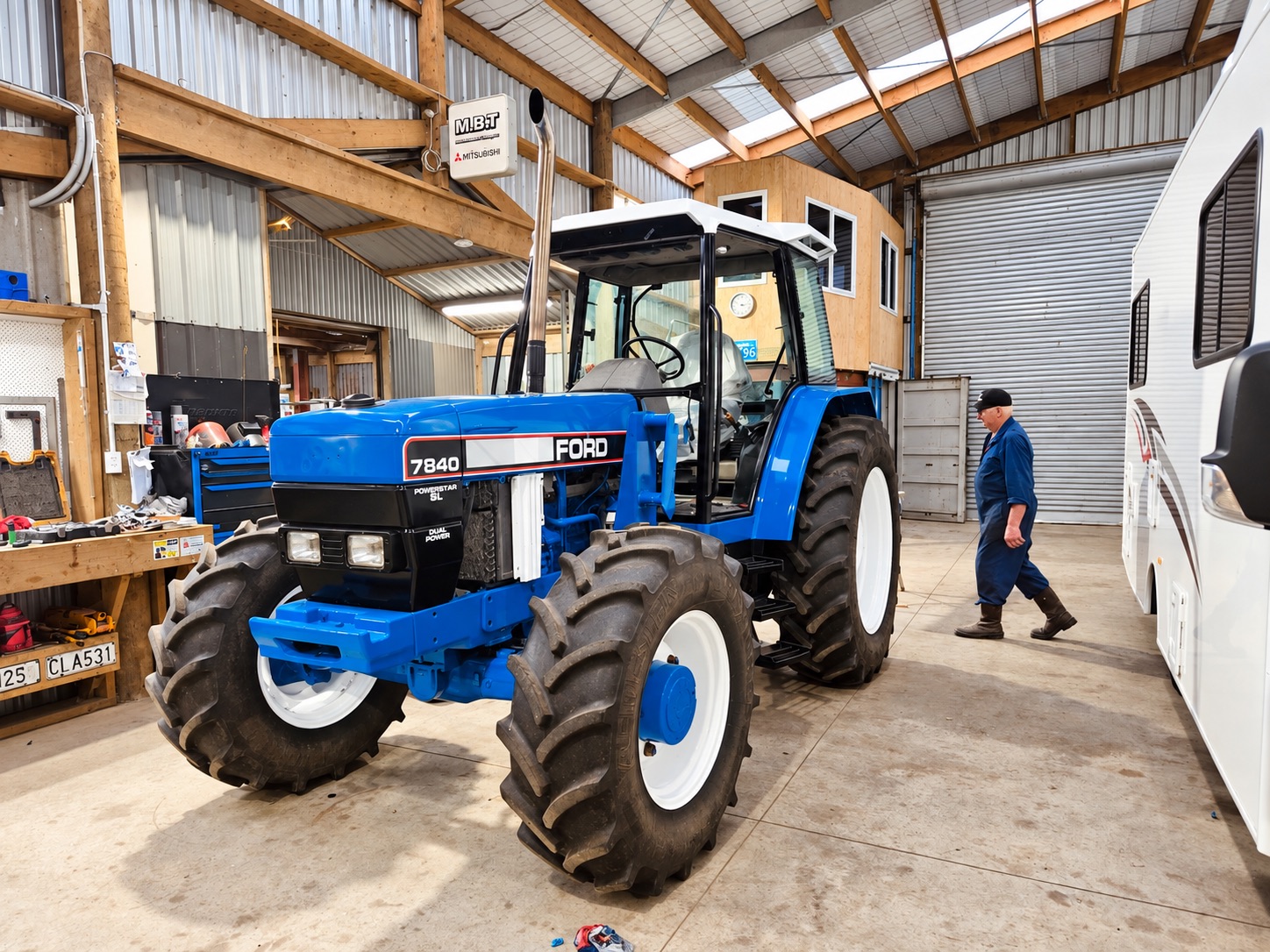 Matapu Bulk Transport truck at work