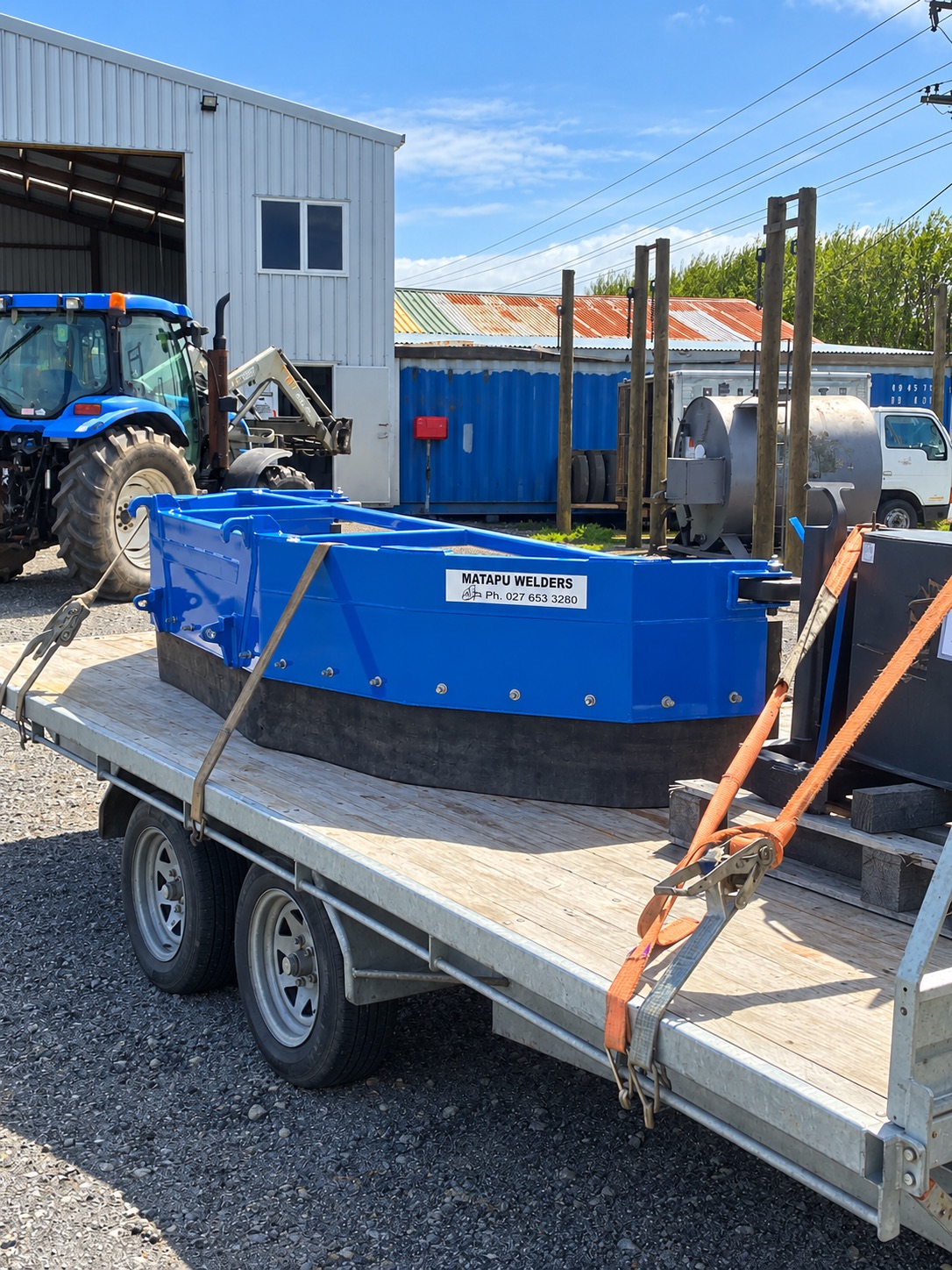 Matapu Bulk Transport truck and trailer