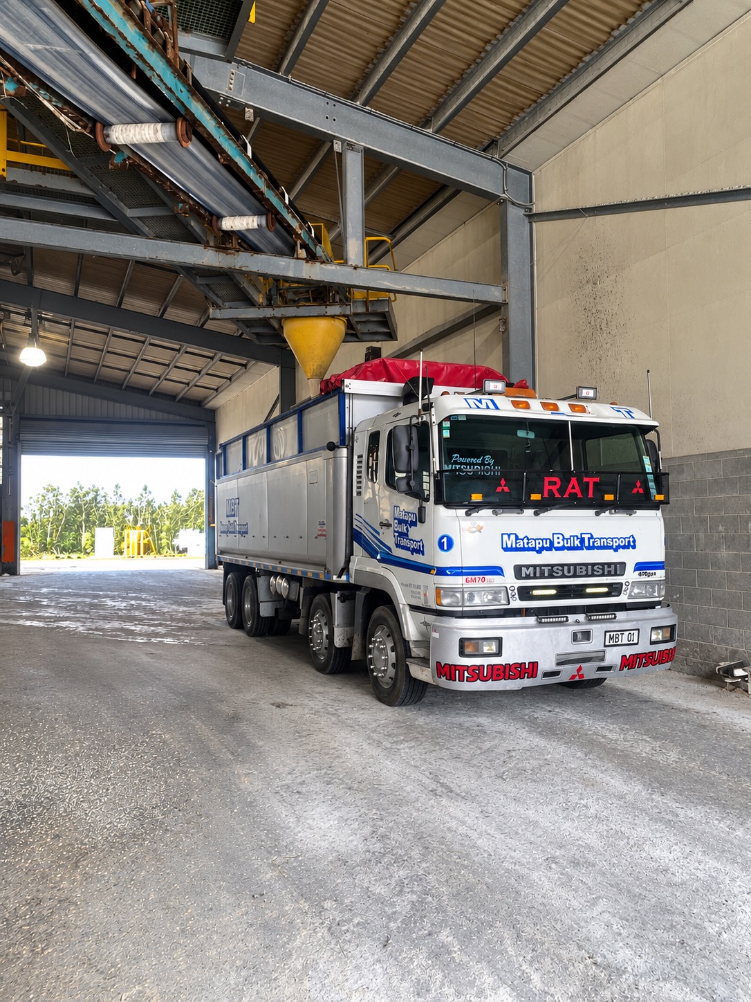 Matapu Bulk Transport fleet photograph